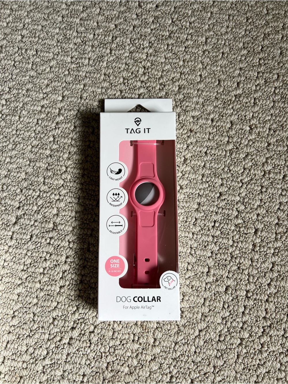 Tag It Dog Collar